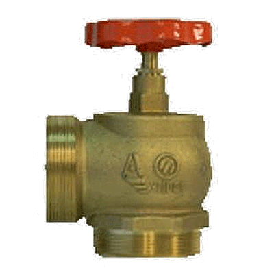 Product image for Клапан 65 мм, латунь (угловой, 90 градусов) КПЛМ 65-2 (цапка-цапка)