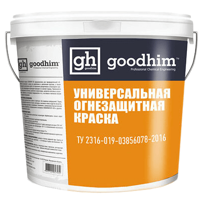 Product image for GOODHIM F01 M2 (Гудхим) универсальная огнезащитная краска
