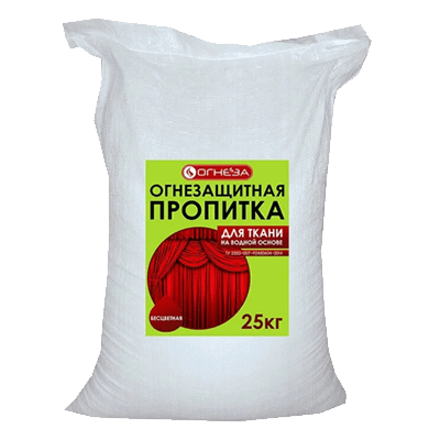 Product image for Огнеза ПО-Т  огнезащитная пропитка для ткани и ковровых покрытий, концентрат 1:3