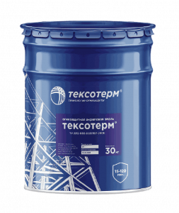 Огнезащитная краска для металлоконструкций Тексотерм органическая R15-R120 для улицы